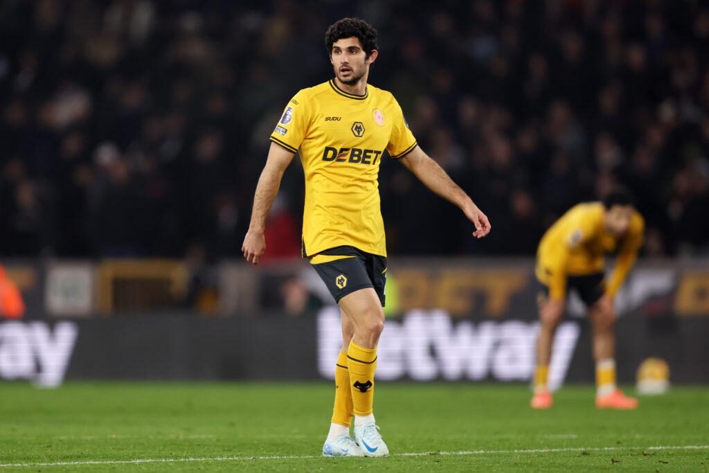 Goncalo Guedes của Wolverhampton Wanderers trong trận đấu giữa Wolverhampton Wanderers FC và Southampton FC tại Molineux